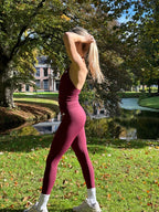 Motion Top Dames - Wijnrood